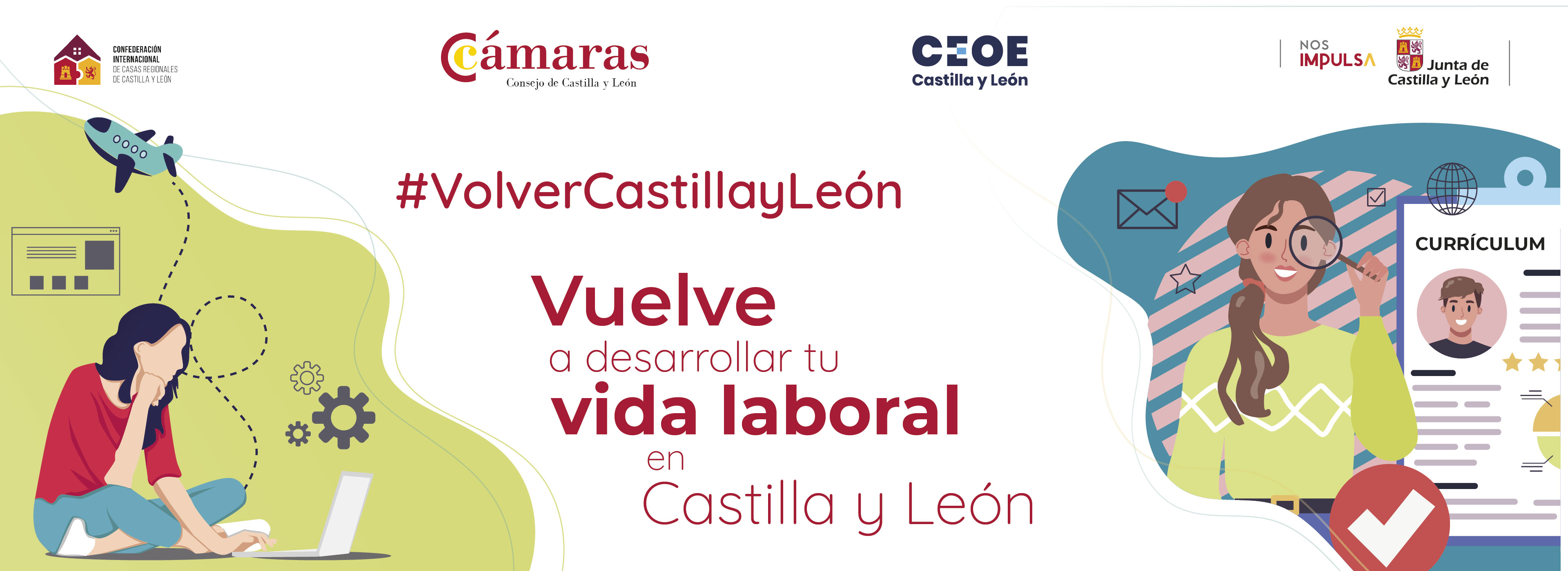 Vuelve a desarrollar tu vida laboral en Castilla y León