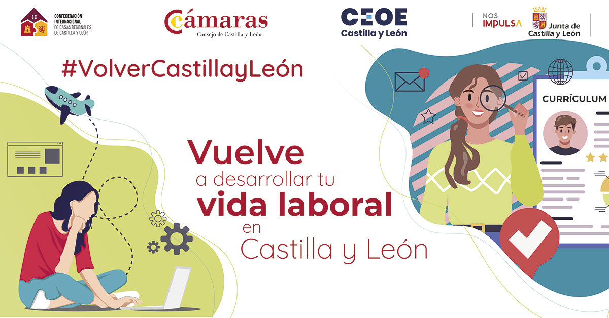 Vuelve a desarrollar tu vida laboral en Castilla y León